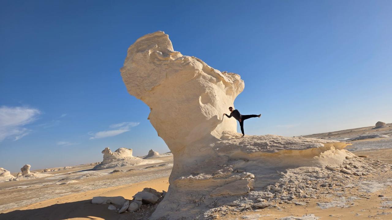 Desert landscape near Bahariya Oasis