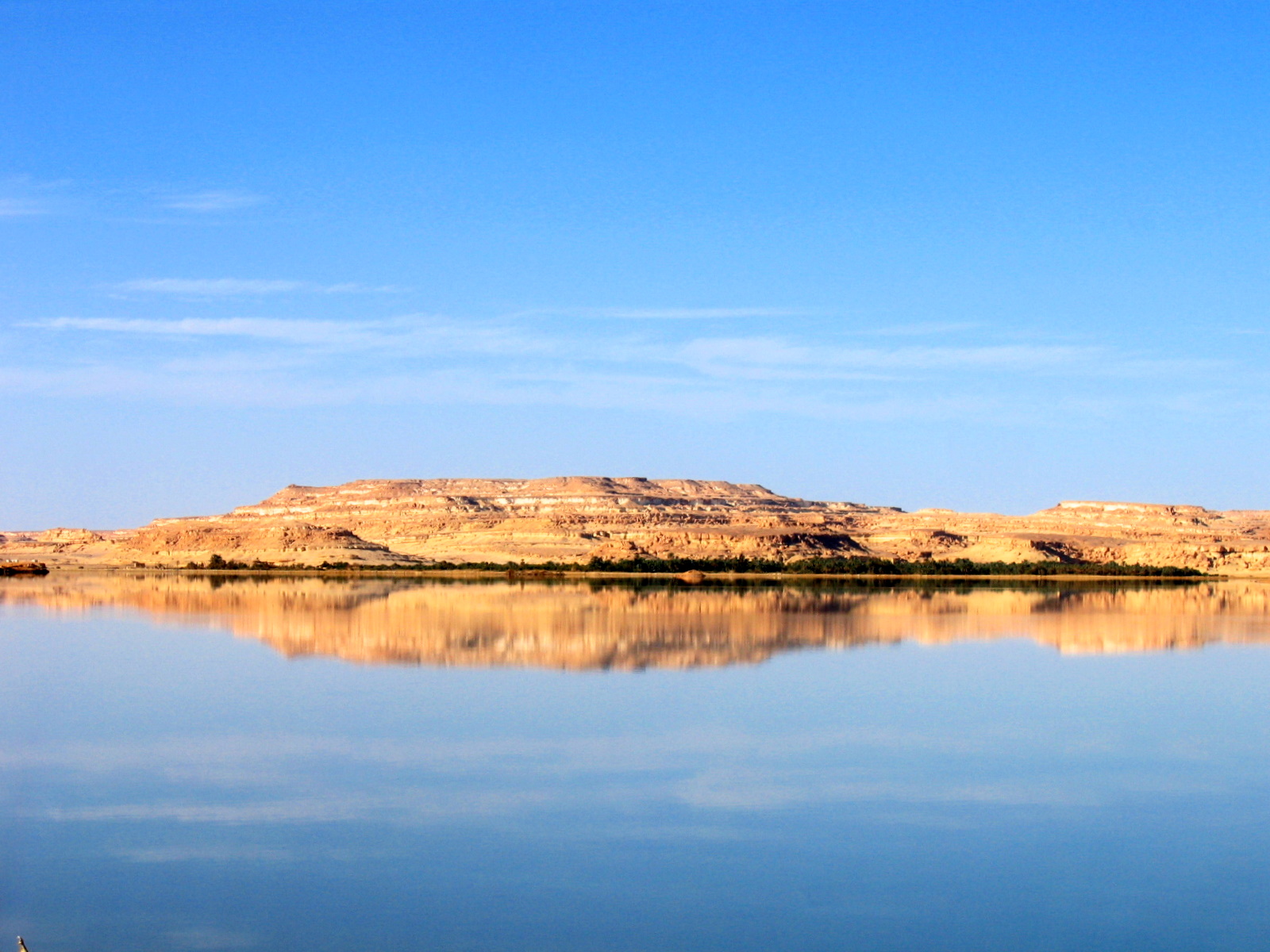 Salt lakes of Siwa
